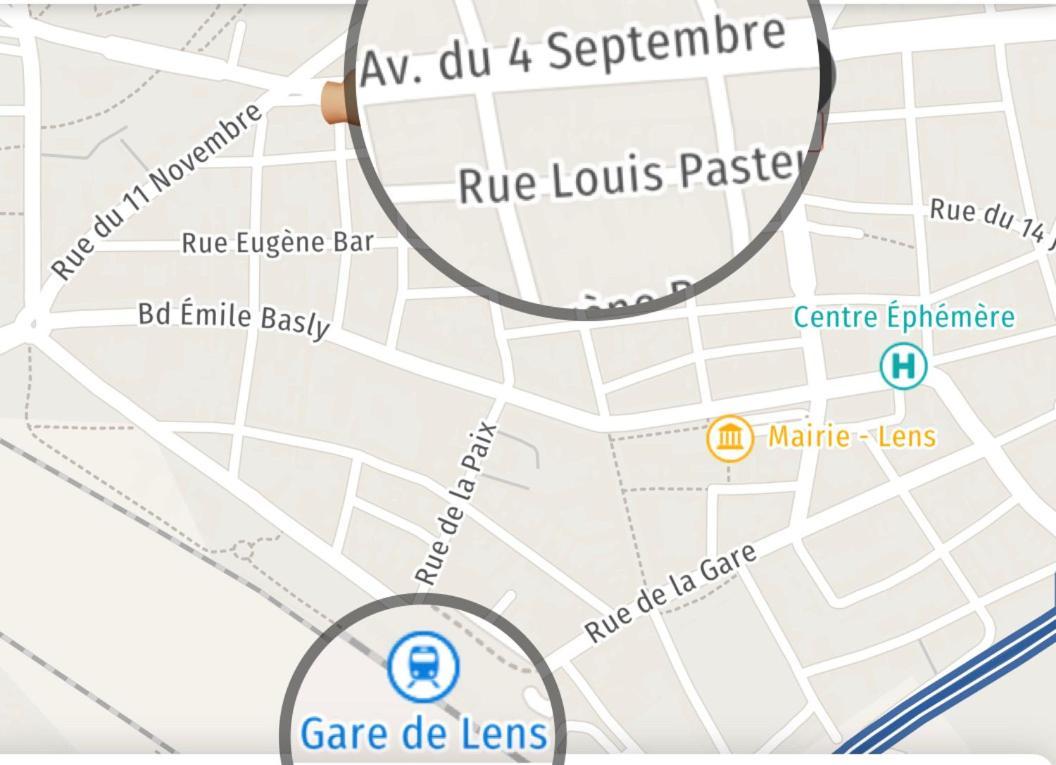 Апартаменты La Terrasse, Train Lens - Paris Trajet D'Environ 1 Heure 10 Minutes Экстерьер фото