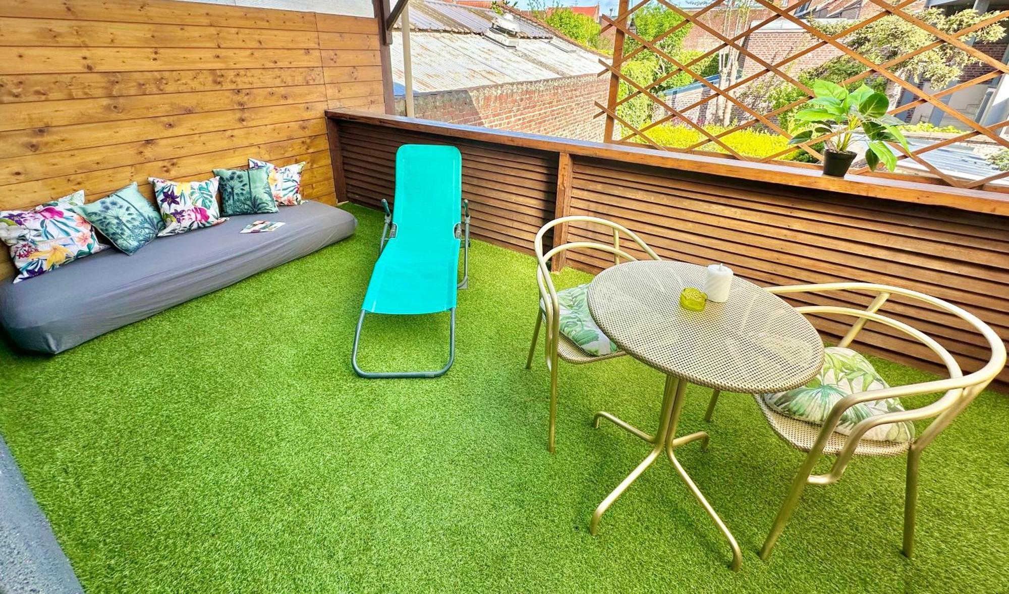Апартаменты La Terrasse, Train Lens - Paris Trajet D'Environ 1 Heure 10 Minutes Экстерьер фото