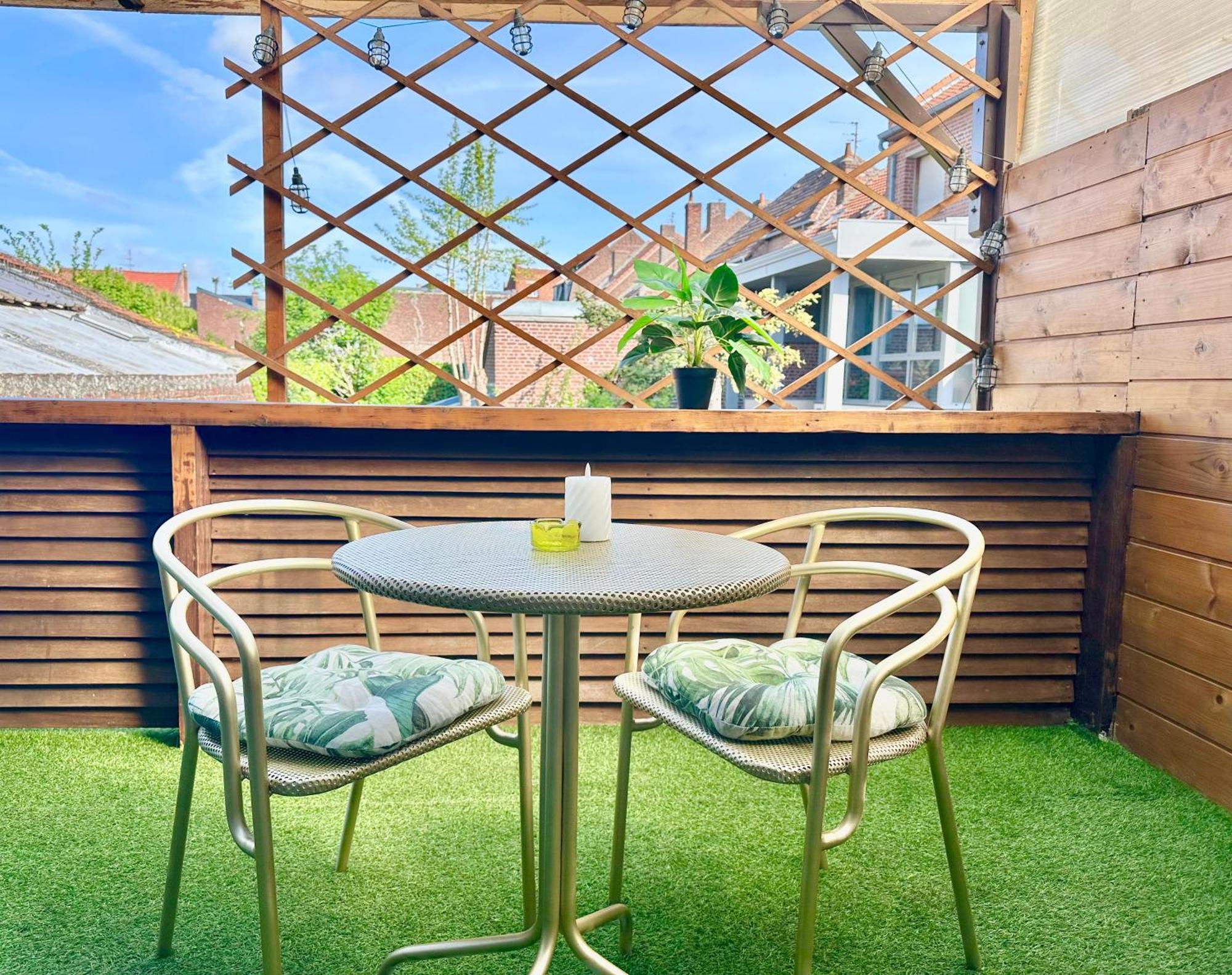 Апартаменты La Terrasse, Train Lens - Paris Trajet D'Environ 1 Heure 10 Minutes Экстерьер фото